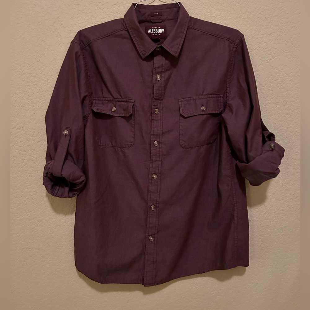 Alesbury Long Sleeve Button Down Sz Large